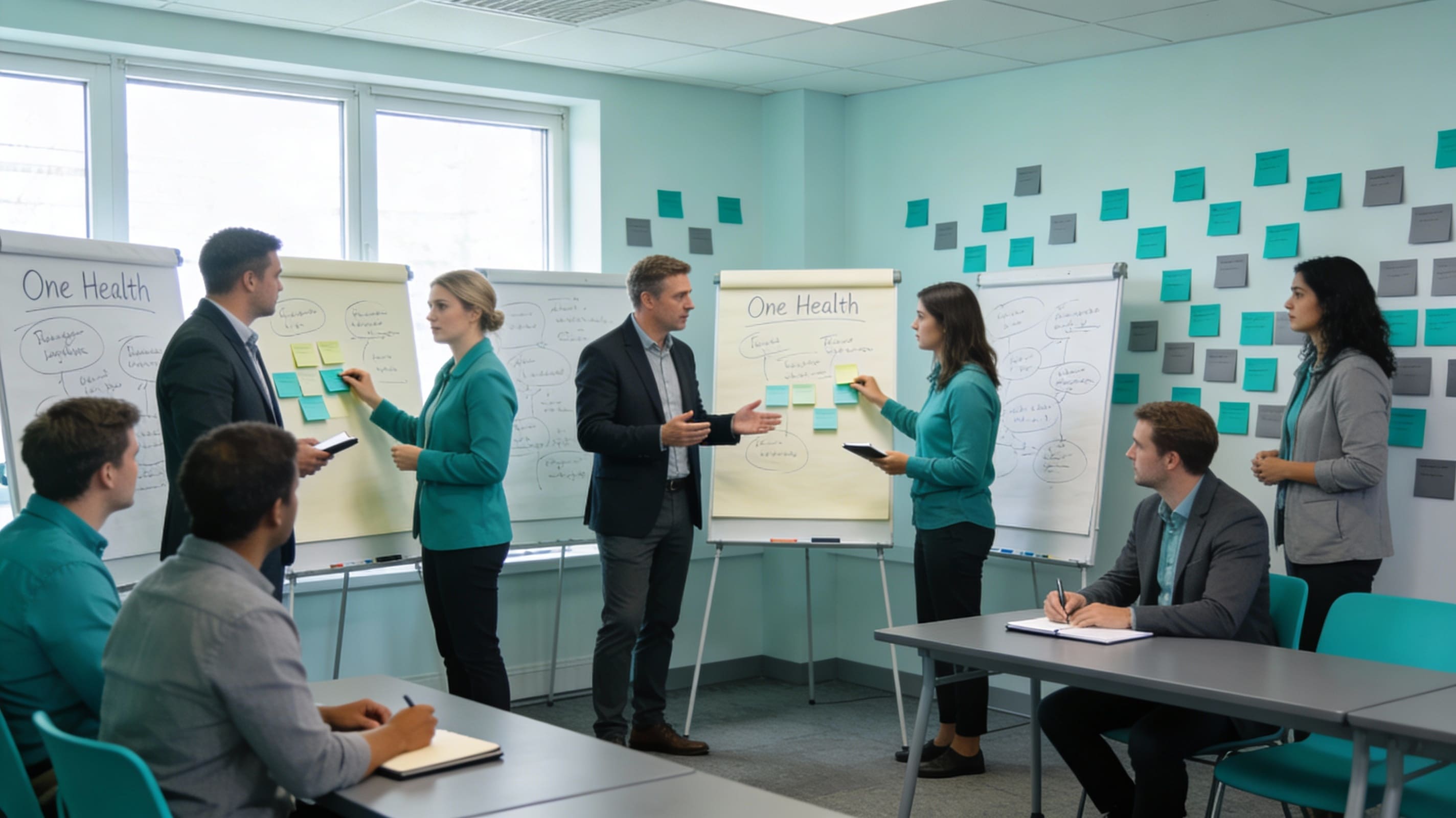 Philosophie OHExpert - Approche interdisciplinaire One Health réunissant experts santé humaine, animale et environnement